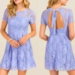 Francesca’s Stacia blue dress